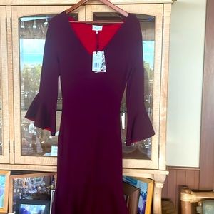 Milly purple and red dress